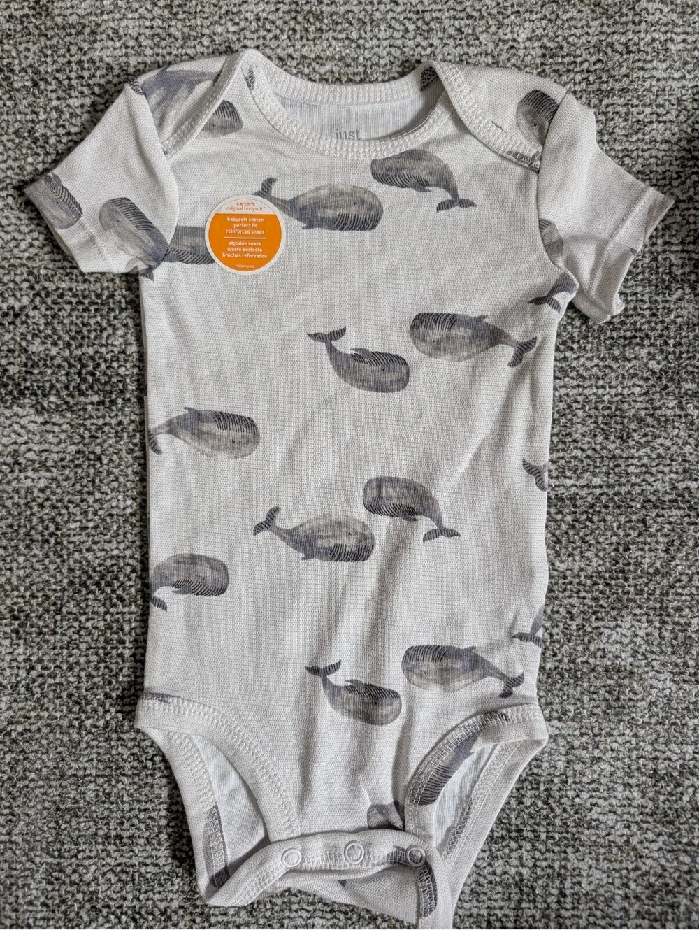 NWT Set of 3 Carters Just One You Bodysuits (6 M)